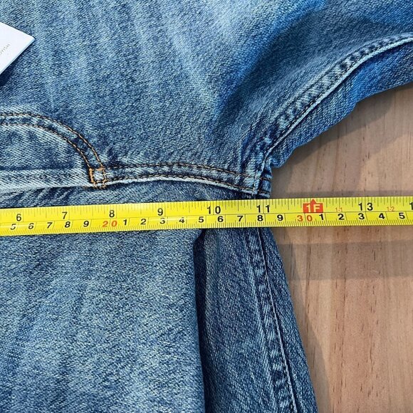 Boyish Womens The DEMPSEY Stretch High Rise Slim Straight Denim Sz 26 in MIRROR - Picture 9 of 11